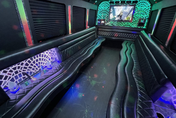 Napa Limo Bus Interior