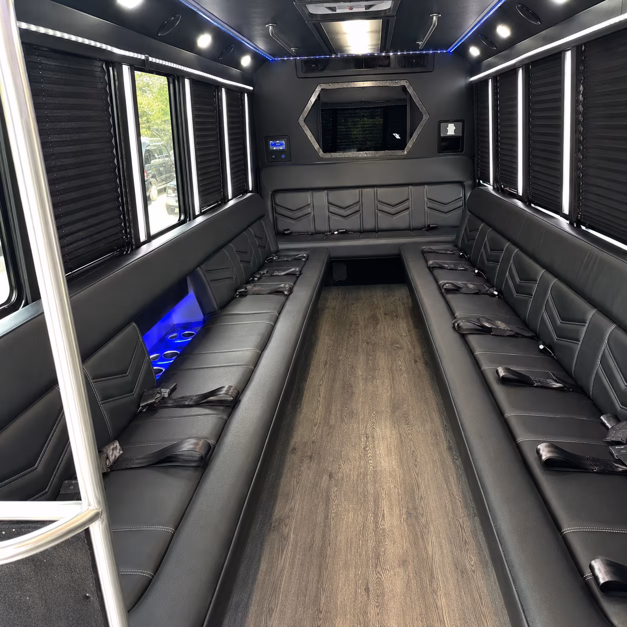 across napa california party bus rental
