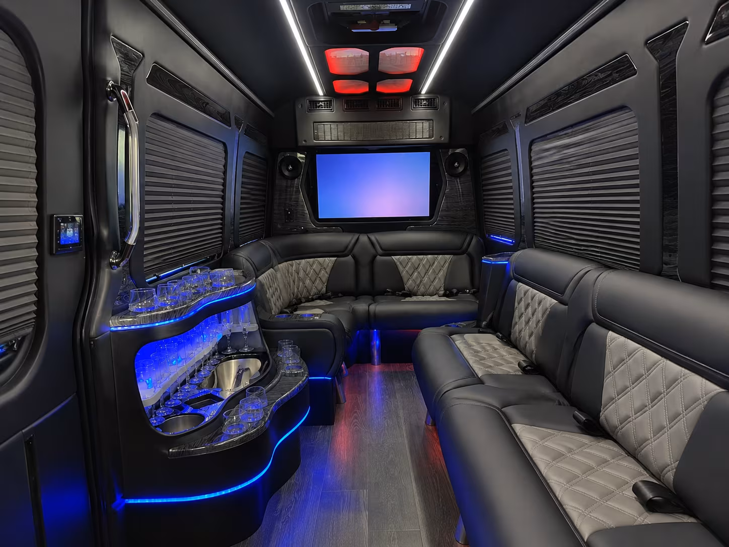napa airport transportation onboard seating