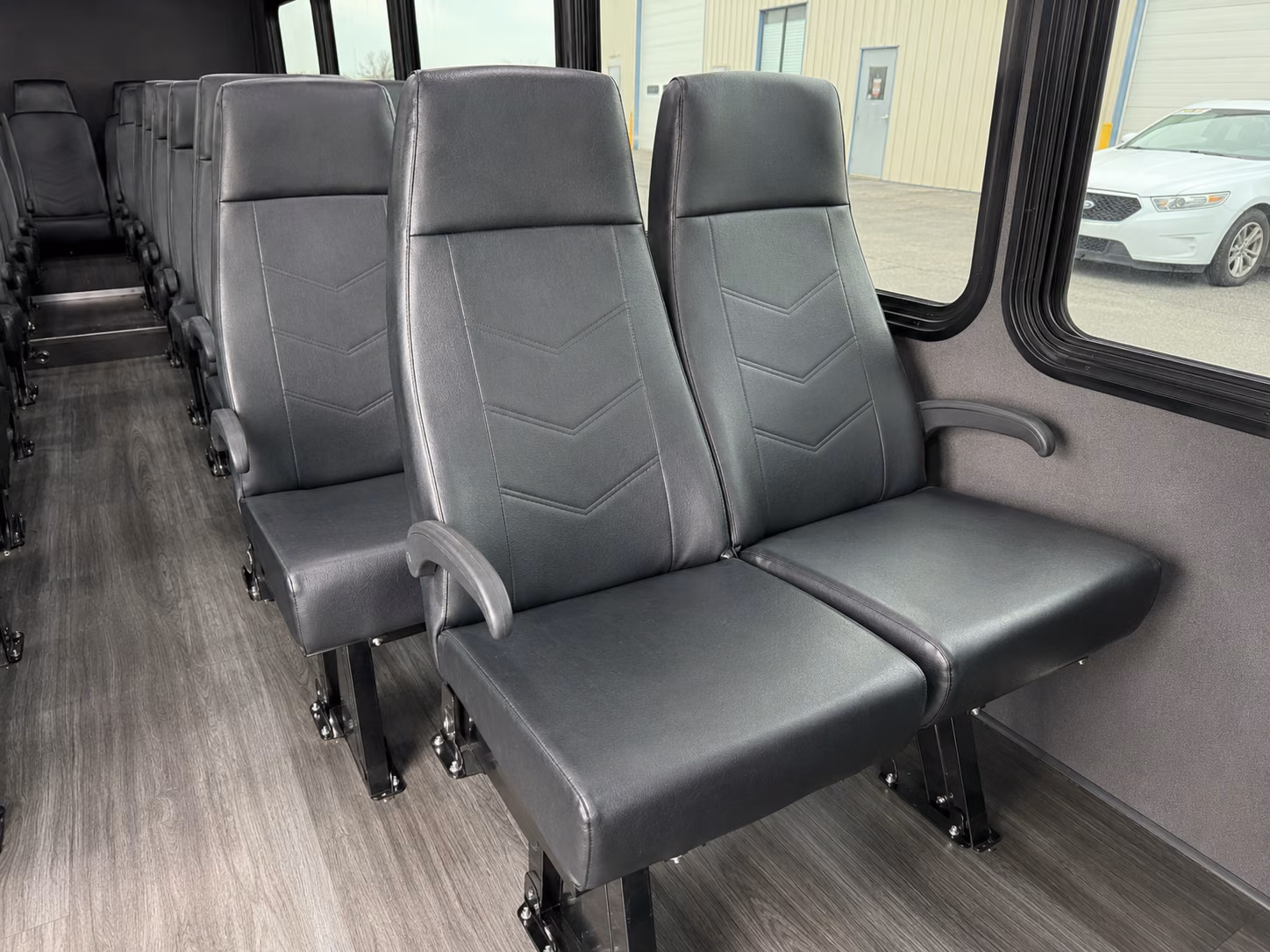 napa wedding transportation onboard seating